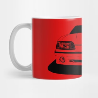 Ford Mustang GT (fox body) - front stylized Mug